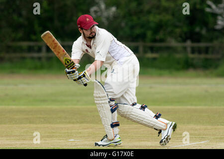 Cricket Village à Welford-sur-Avon, dans le Warwickshire, Royaume-Uni Banque D'Images