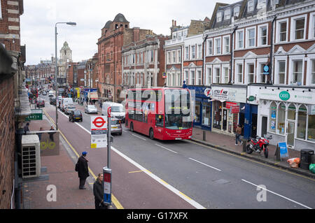 St John's Hill, Clapham Junction, Battersea, Londres -1 Banque D'Images