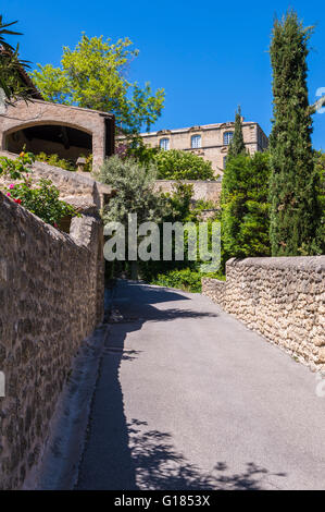 Chateau d'Ansouis, village perché du Luberon Vaucluse Provence France 84 Banque D'Images