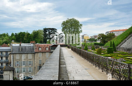 Environs du château de Pau Banque D'Images