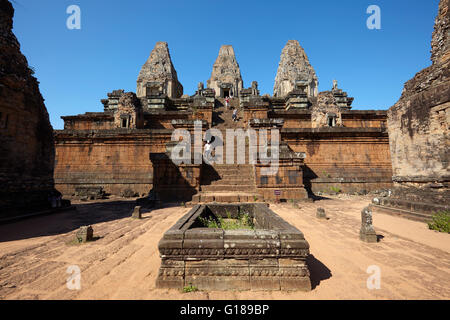 Pre Rup temple à Angkor, Cambodge Banque D'Images