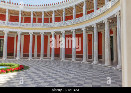 Cour Hall Zappeion, Athènes, Grèce. Photo prise en avril 2016 Banque D'Images