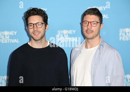 Sydney, Australie. 11 mai 2016. Réalisateurs et acteurs ont participé à la 63ème Festival du film de Sydney à Barnet Lancement du programme Long Room, Customs House, 31, rue Alfred, Circular Quay. Le Sydney Film Festival se déroule du 8 au 19 juin 2016. Sur la photo, du film 'bête', L-R : Co-directeurs Tom McKeith et Sam McKeith. Crédit : Richard Milnes/Alamy Live News Banque D'Images
