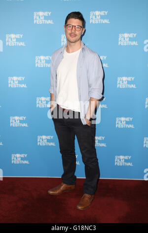 Sydney, Australie. 11 mai 2016. Réalisateurs et acteurs ont participé à la 63ème Festival du film de Sydney à Barnet Lancement du programme Long Room, Customs House, 31, rue Alfred, Circular Quay. Le Sydney Film Festival se déroule du 8 au 19 juin 2016. Sur la photo, du film "animal" : Co-directeur Sam McKeith. Crédit : Richard Milnes/Alamy Live News Banque D'Images