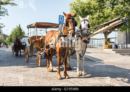 L'buggies dans les îles d'istanbul Banque D'Images