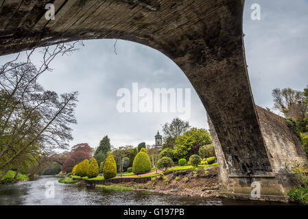 En vertu de la Brig o Doon Banque D'Images