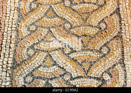 Mosaïque Mosaïque romaine dans le Musée, également connu sous le nom de l'édifice roman, Constanta, Roumanie Banque D'Images