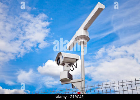 Système de surveillance radar Banque D'Images