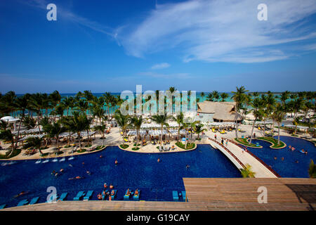 Caraïbes République dominicaine Barcelo Premium Punta Cana all inclusive resort. Banque D'Images