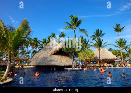 Caraïbes République dominicaine Barcelo Premium Punta Cana all inclusive resort. Banque D'Images