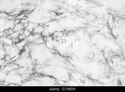 Le marbre blanc Texture Background Banque D'Images