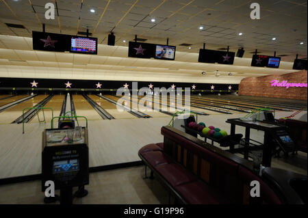 Bowling,Le Red Dragon Centre,Hollywood Bowl,UK Banque D'Images