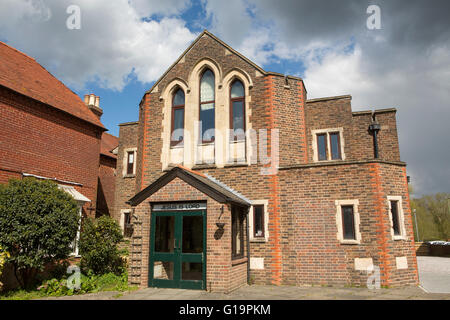 L'ancienne salle d'église baptiste originale de North Street Emsworth Hampshire a maintenant démoli et remplacé par un bâtiment moderne. Banque D'Images