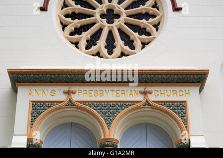 Prysbyterian Ann Street Church, Brisbane, Queensland, Banque D'Images