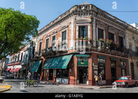 Café Dorrego, San Telmo, Buenos Aires, Argentine Banque D'Images