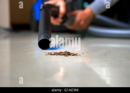 Aspirateur pour faire leurs devoirs Banque D'Images