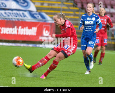 STINA BLACKSTENIUS Linköping FC Football l'un des nouveaux jeunes joueurs jouant dans l'équipe nationale suédoise Banque D'Images