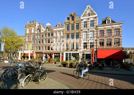 Pays-bas, le nord de la Hollande, Amsterdam, plantage, district Kadijksplein Banque D'Images