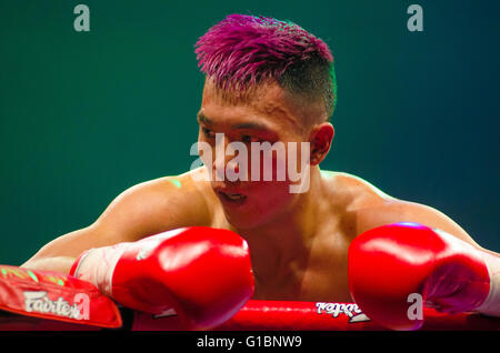 Sydney, Australie - 18 juillet 2015 : la Chine contre l'Australie monde Ligue des combats ont eu lieu à Sydney le 18 juillet dernier, à l'Entertainment Centre (Qantas Credit Union Arena) Banque D'Images