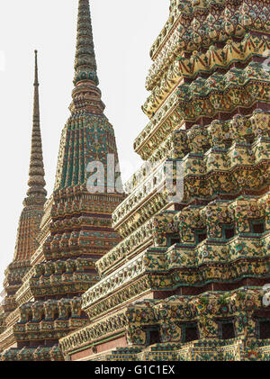 Wat Pho. Phra Nakhon district, Bangkok, Thaïlande. Banque D'Images