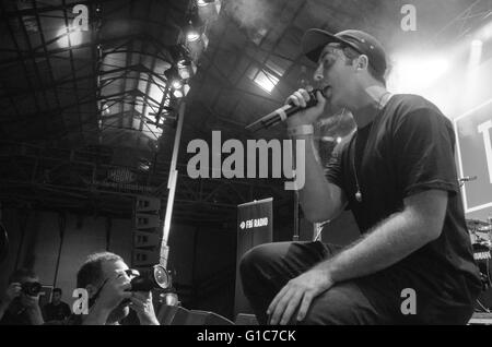 Sydney, Australie - 10 janvier 2016 : Concert au Tuka 2016 SMACS FBI Music Festival qui a eu lieu à l'Carriageworks à Redfern. Banque D'Images