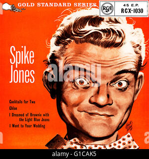 UK EP de 1959 par Spike Jones sur le label RCA. Publié en mai 1959. Banque D'Images