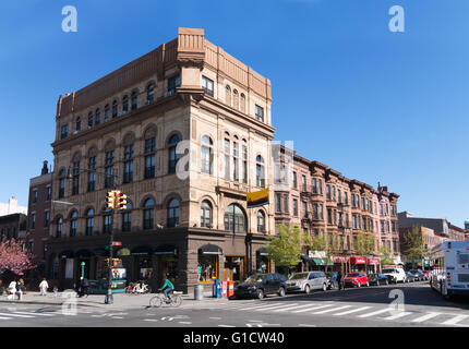 328 7e Avenue à l'angle de 9th Street Brooklyn Industries Building, New York, USA Banque D'Images