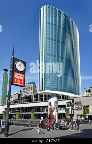 Shopping mall (Beurstraverse Koopgoot) Beursplein Coolsingel Rotterdam ( world trade center ) d'affaires Néerlandais Pays-Bas Banque D'Images