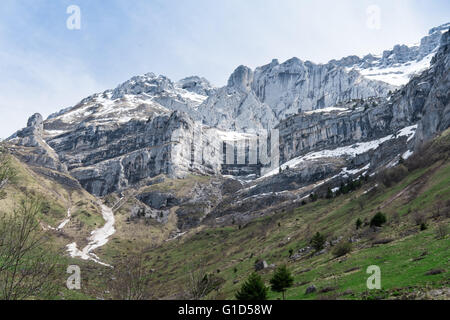 La Tournette peak près d'Annecy , Haute-Savoie, Auvergne-Rhône-Alpes, France Banque D'Images