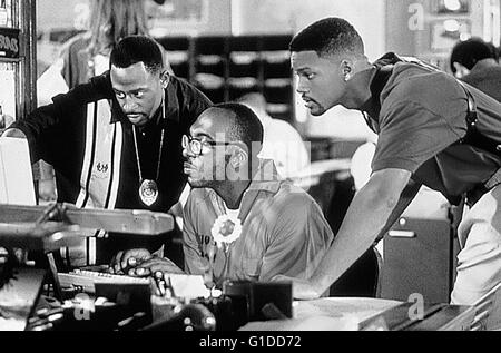 Harte Jungs - Bad Boys / Martin Lawrence, Will Smith /|Namur v.l.n.r. : Martin Lawrence / ? / Will Smith| Banque D'Images