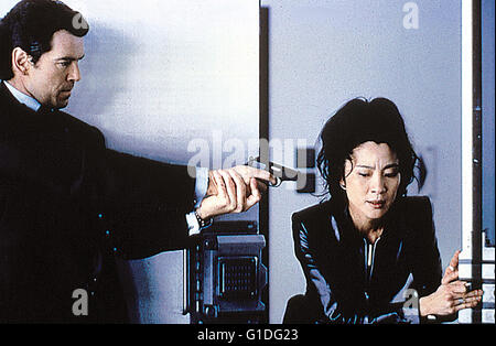 Morgen stirbt nie, Der / Pierce Brosnan / Michelle Yeoh, Banque D'Images