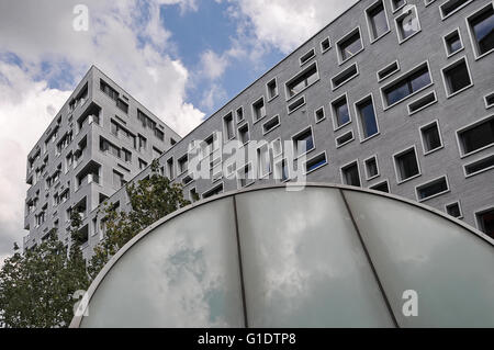 Herzog & de Meuron, l'üdpark», Bâle Suisse Banque D'Images