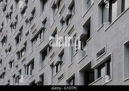 Herzog & de Meuron, l'üdpark», Bâle Suisse Banque D'Images