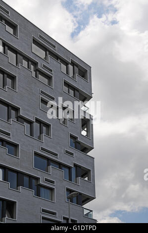 Herzog & de Meuron, l'üdpark», Bâle Suisse Banque D'Images