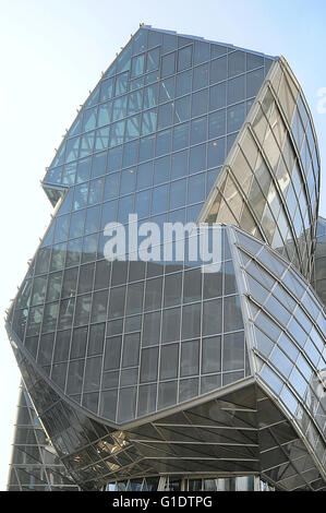 Frank Ghery, Architecture, bâtiment "Le nuage", Novartis Campus, Basel Banque D'Images