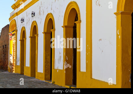 Museo de la Musica vu de rue à El Triunfo, Baja Sur, au Mexique. Banque D'Images