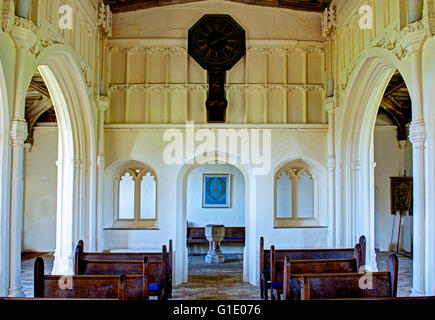 Dame Chapelle, partie de l'église Holy Trinity, dans le village de Long Melford, Suffolk, Angleterre, Royaume-Uni Banque D'Images