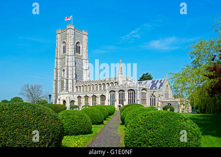 Eglise Saint Pierre et Saint Paul, dans le village de Long Melford, Suffolk, Angleterre, Royaume-Uni Banque D'Images