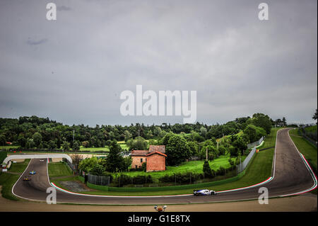 Imola, Italie. 14 mai, 2016. Autodromo Internazionale Enzo e Dino Ferrari, Imola, Italie. 4 heures d'endurance Imao. Vendredi Jour de qualification. # 21 DRAGONSPEED (USA) ORECA 05 LMP2 NISSAN HENRIK HEDMAN (SWE) Nicolas Lapierre (FRA) BEN HANLEY (GBR) : Action de Crédit Plus Sport Images/Alamy Live News Banque D'Images