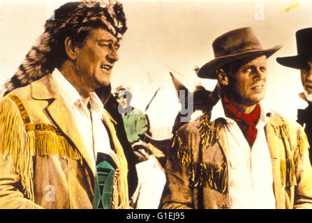 Alamo / John Wayne / Richard Widmark Banque D'Images