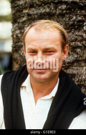 Acteurs et Actrices und der Réalisateur Klaus Maria Brandauer, 1980er Jahre. L'acteur et réalisateur autrichien Klaus Maria Brandauer, années 80. Banque D'Images