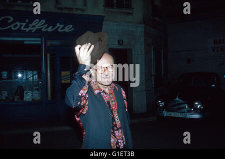 Drehbuchautor und der Deutsche Réalisateur Volker Schlöndorff, Deutschland 1990er Jahre. Un directeur de film allemand Volker Schloendorff scénariste, l'Allemagne des années 1990. Banque D'Images