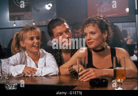 Nicht von schlechten Eltern, Fernsehserie, Deutschland 1993 - 1998, acteurs : (v. l.) Tina Ruland, Hardy Krüger jr., Julia Hentschel Banque D'Images