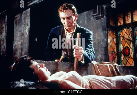 Dracula, Großbritannien 1958, Regie : Terence Fisher, acteurs : John van Eyssen, Valerie Gaunt Banque D'Images