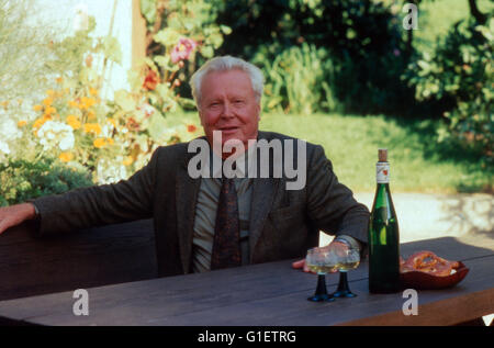 & Söhne, Lorentz Fernsehserie, Deutschland, 1988 acteurs : Ernst Schröder Banque D'Images