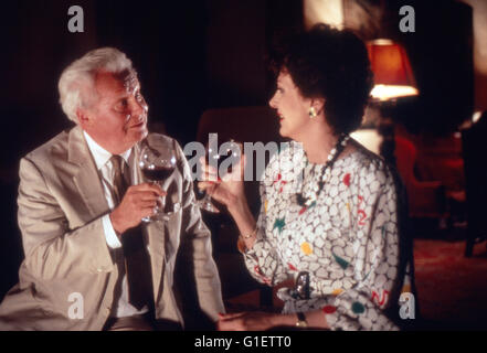 & Söhne, Lorentz Fernsehserie, Deutschland, 1988 acteurs : Ernst Schröder, Anna Moffo Banque D'Images