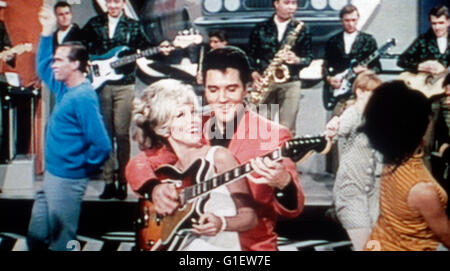 Speedway, USA 1968, Regie : Norman Taurog, acteurs : Nancy Sinatra, Elvis Presley Banque D'Images