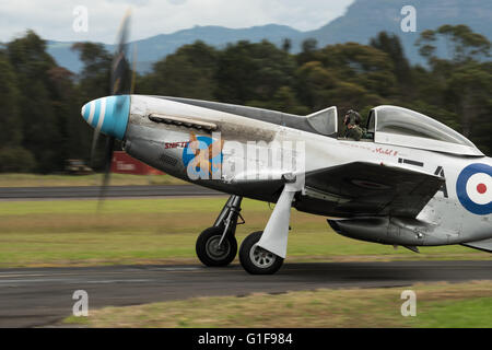 Avion P - 51D Banque D'Images