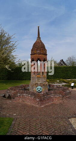 La fontaine à Cressing Temple Banque D'Images