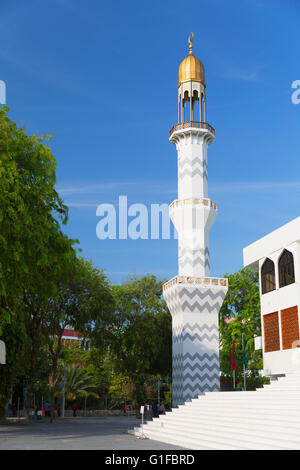 Mosquée du Vendredi, homme, North Male Atoll, Maldives Banque D'Images